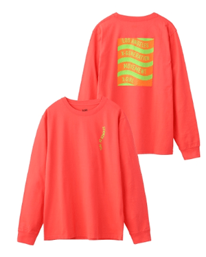 X-girl WAVE L/S REGULAR TEE