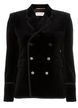 SAINT LAURENT PARIS ベルベット ジャケット