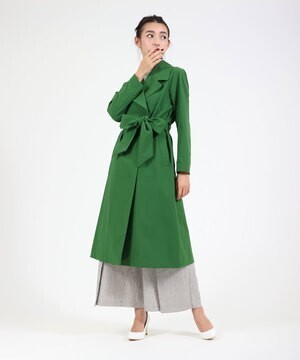 RACEA ビッグカラーAラインスプリングコート | &ON JIONE STORE | ジオン商事 公式オンラインストア
