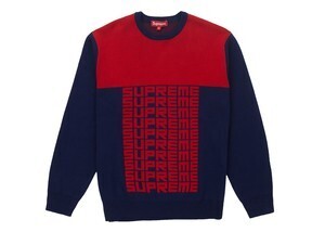 Supreme Logo Repeat Sweater