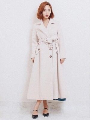 LADYMADE フレアロングコート