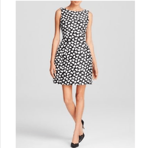 kate spade new york Dancing Hearts Domino Dress