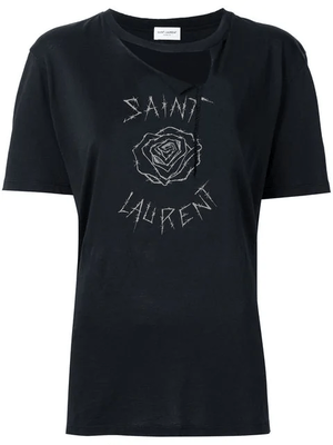 SAINT LAURENT PARIS Barbwire Tシャツ