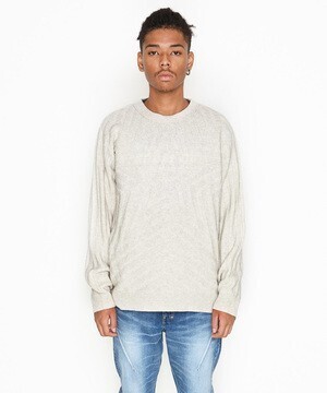 NUMBER (N)INE STAR_CREW NECK KNIT