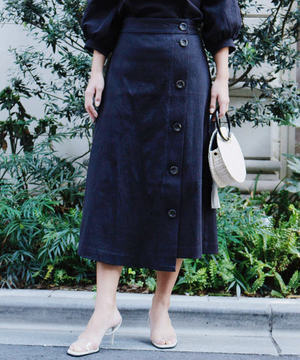 LADYMADE ストレッチセミタイトスカート