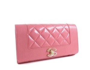 CHANEL マトラッセ マドモアゼル 二つ折り 長財布