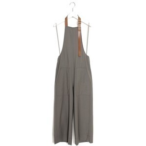 tibi Tablier plainweave apron overall pants