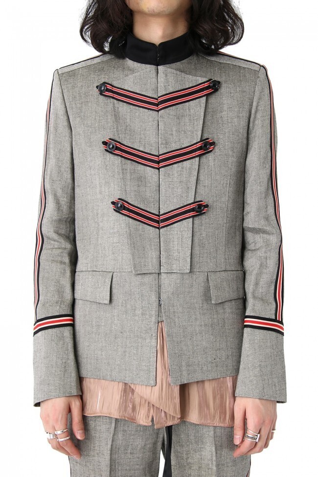 GalaabenD Linen Lame Ox NAPOLEON JACKET