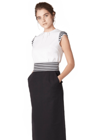 BORDERS at BALCONY TWILL TOP