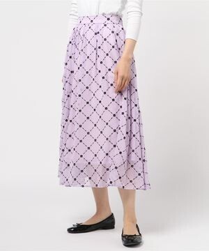 titty & Co. フロッキーフラワースカート