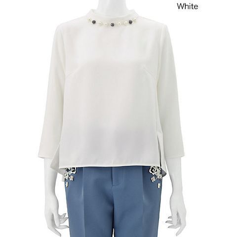 Chesty Elegant Pearl Tops
