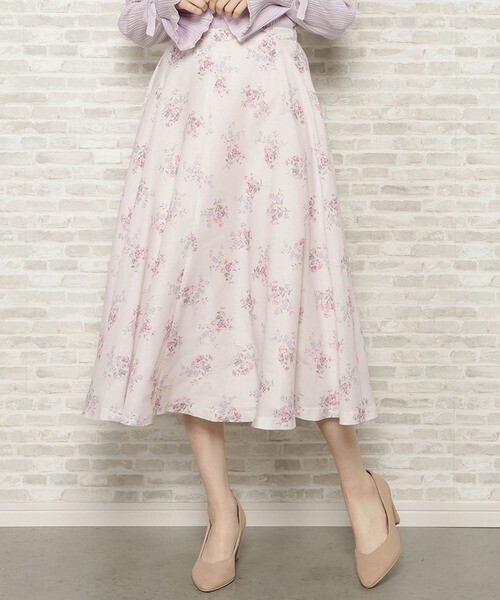 WILLSELECTION ビンテージ小花スカート
