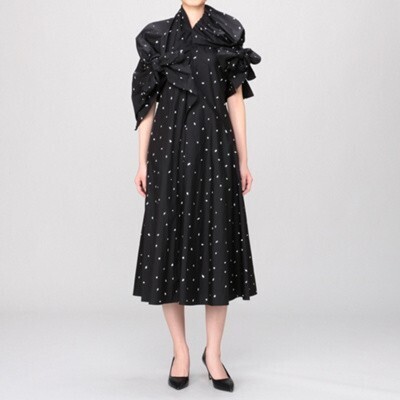 AKIRA NAKA Brooke flocky dress