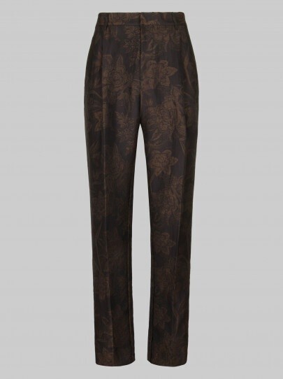 ETRO Jacquard trousers