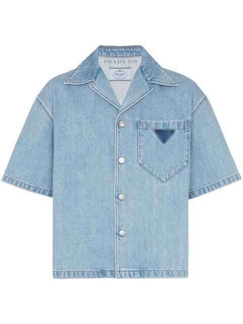 PRADA ショートスリーブ デニムシャツ