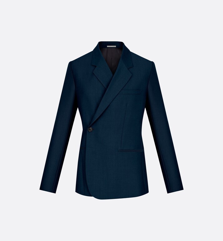 Christian Dior ウール/モヘア “TAILLEUR OBLIQUE” ジャケット