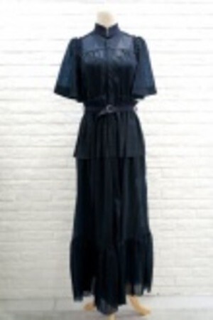 LOKITHO LOKITHO (ロキト）NYLON KNIT DRESS BLUE - The Galaxy Harmony!!!!