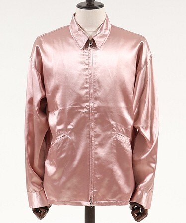 CAMBIO Loose Satin Drezler Jacket