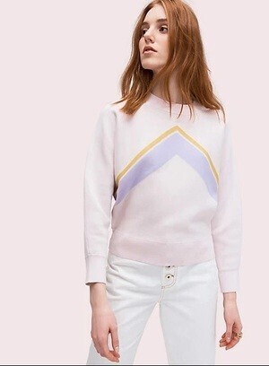 kate spade new york graphic intarsia sweater
