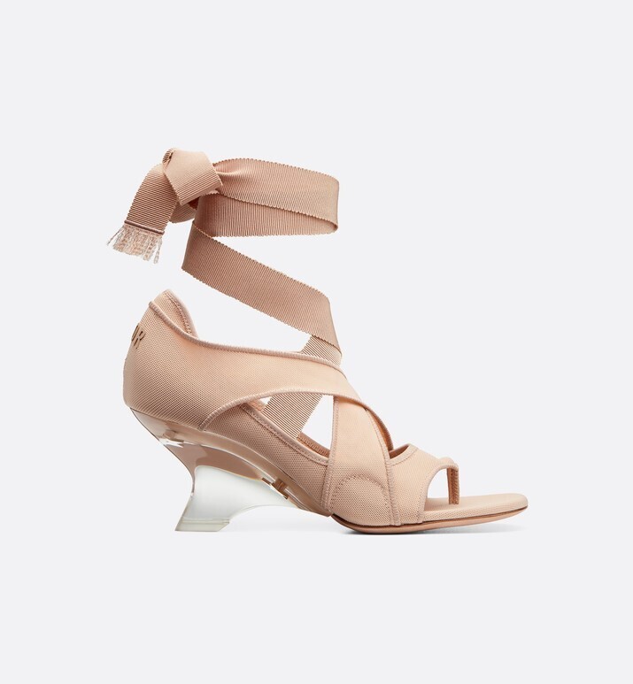 Christian Dior マイクロメッシュ “DIOR ETOILE” トングサンダル