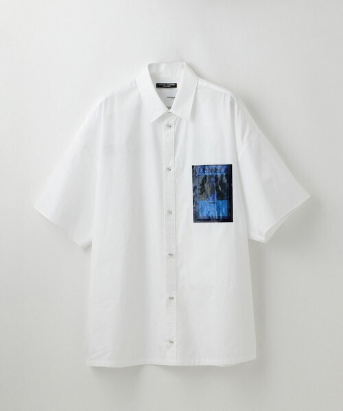 yoshiokubo GROUNDFLOOR 別注S/Sシャツ W/WANTED POCKET
