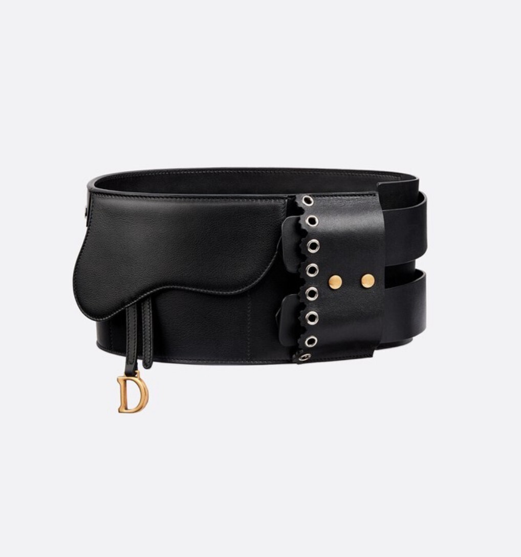Dior カーフスキン-saddle-ベルト