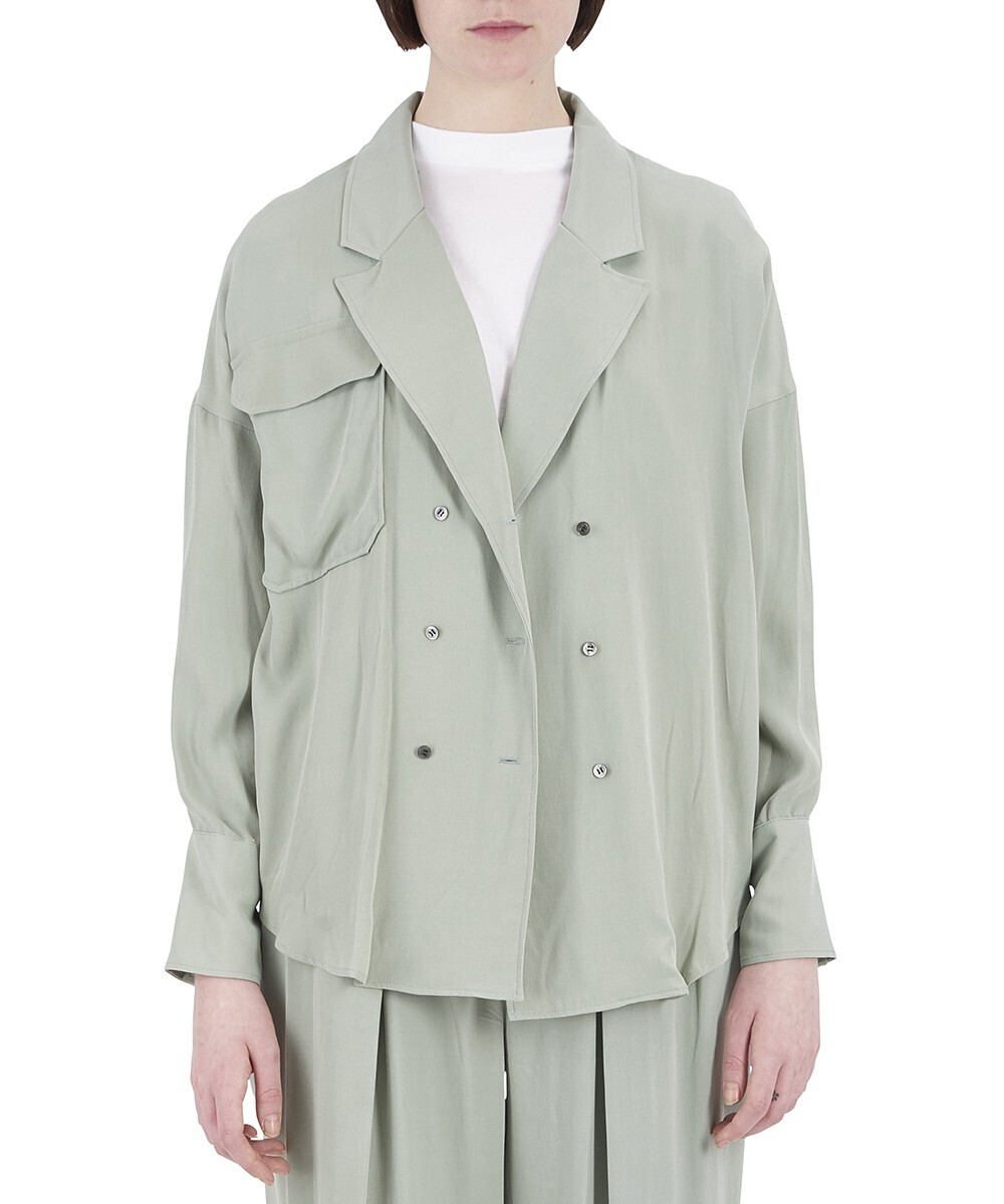 STAIR RAYON CUPRA DOUBLE BLOUSE