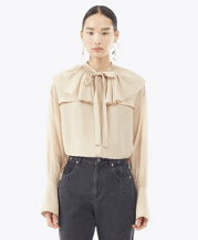 3.1 Phillip Lim Ruffle-Collar Silk Blouse