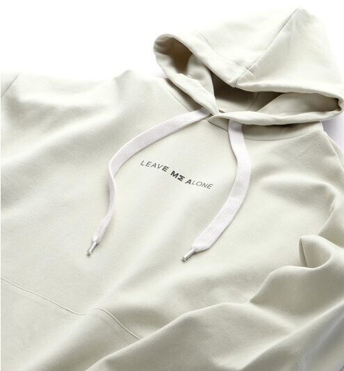 EMMA CLOTHES ビッグシルエットポンチプルオーバーロゴパーカー