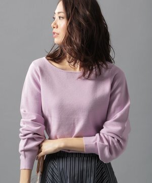 Andemiu ソデボリュームニット