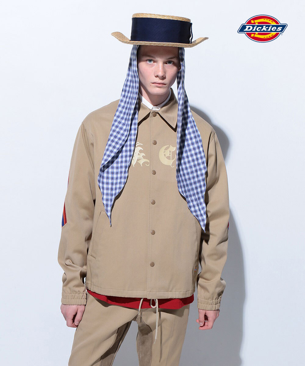FACETASM DICKIES RIB COACH JACKET