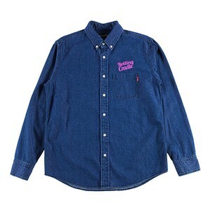 ROLLING CRADLE BIG SHOUT DENIM SHIRT / Indigo