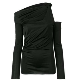 PINKO アシンメトリー ドレープトップ