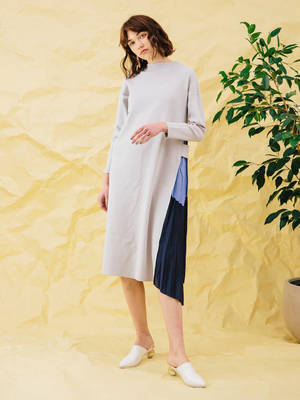 ELENDEEK COLOR BLOCKING KNIT OP