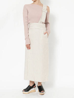 ELENDEEK ONE SHOULDER LINEN LIKESK