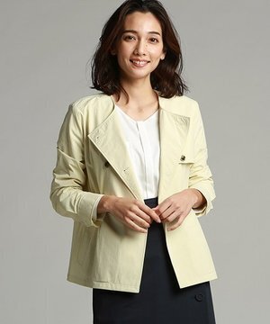 LAUTREAMONT 2WAYストレッチ ウエストドローストリングハーフコート