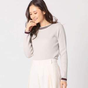 MEW’S REFINED CLOTHES 洗えるライン入りニット