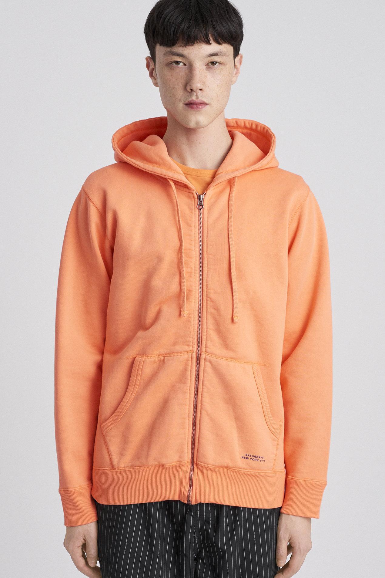 SATURDAYS NEW YORK CITY JP Zip Hooded Sweatshirt
