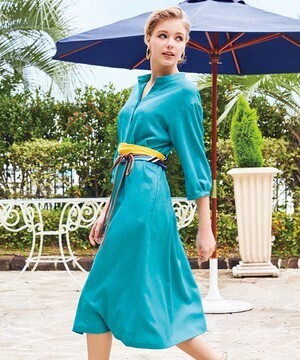 LAPINE BLEUE RECHE monaco basketワンピース