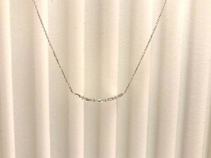 festaria bijou SOPHIA Pt950/850 ダイヤモンド ネックレス