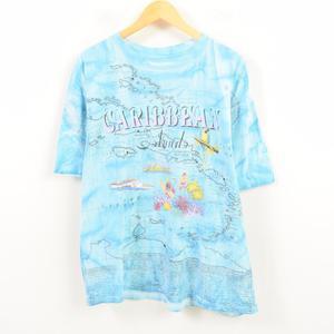 GILDAN GILDAN タイダイ柄 プリントTシャツ