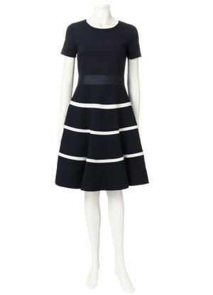 TO BE CHIC ボーダーニットスカートコンビドレス
