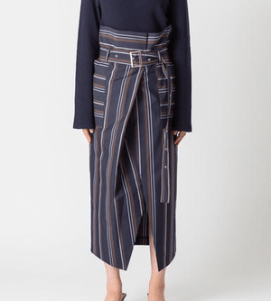 SALT＋ MULTI STRIPE SKIRT