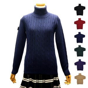 TARTAN SHOP YORK エンブレムバッチ付タートルプルオーバー