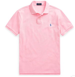 POLO RALPH LAUREN カスタム スリム フィット メッシュ ポロシャツ