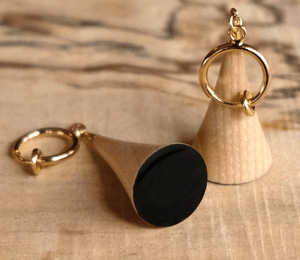 LAZZUL copma earring Black
