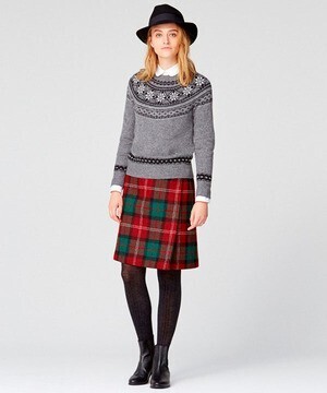 MACKINTOSH PHILOSOPHY クラシックフェアアイル ニットプルオーバー