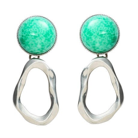 ADER.bijoux COSMO stone earring (silver)
