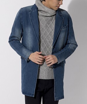 003 J.FERRY ストレッチデニムチェスター