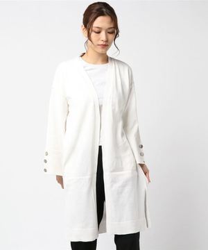 MEW’S REFINED CLOTHES 袖釦付きルーズカーディガン
